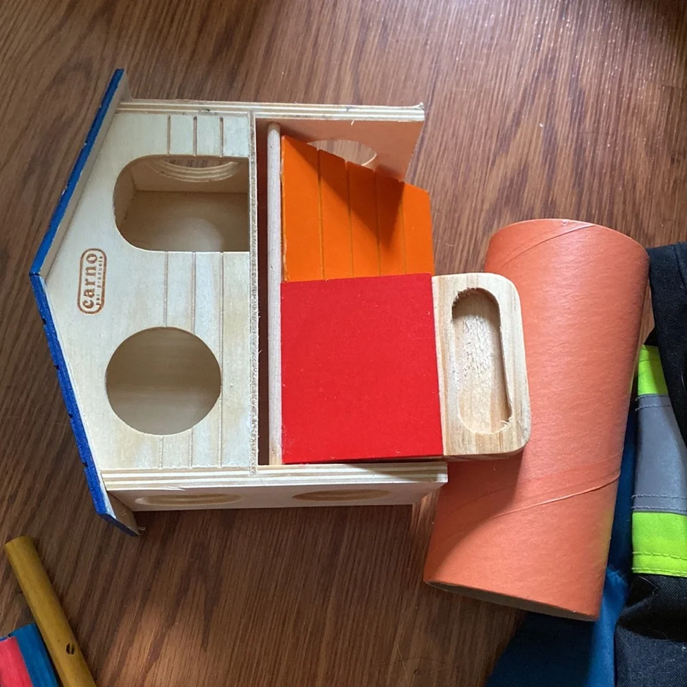 Hamster play hut + tube